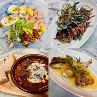 夕方からは居酒屋イタリアンにも