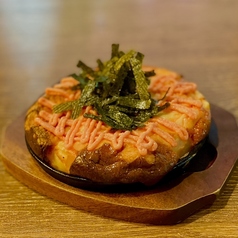 じゃが芋と明太子の鉄板オムレツ