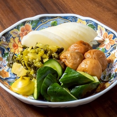 漬物盛り合わせ