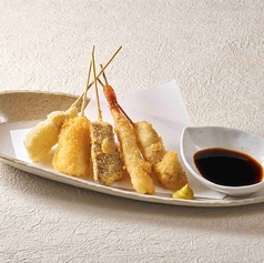 肉5種盛り合わせ (串カツ)／MIX5種盛り合わせ (串カツ)