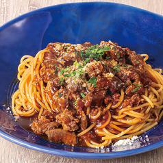 牛すじ肉のボロネーゼ