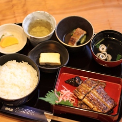 うなぎ定食（松）