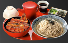 ひつまぶし・ざるそばセット 特上