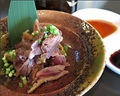 料理メニュー写真 鹿児島産地鶏のタタキ