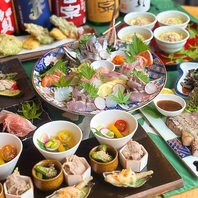 季節毎に変わるコース料理