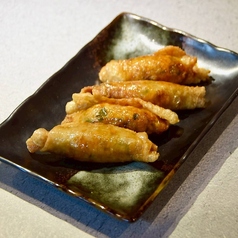 鶏皮ギョーザ