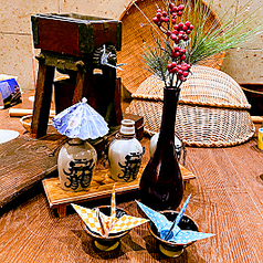 全国各地の日本酒・地酒が豊富な居酒屋