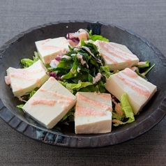 豆富わかめ胡麻サラダ