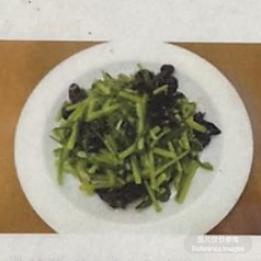えび豆苗炒め/野菜炒め