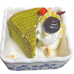 matcha blueberry