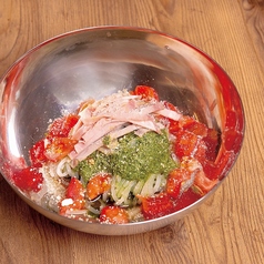 【イタリア】ジェノベーゼ風冷麺