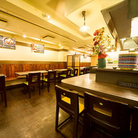 居心地抜群のバル風空間