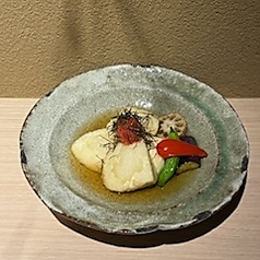 自家製豆腐の揚げ出汁