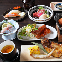 妥協なき職人が作る寿司・刺身・煮物など逸品料理を。