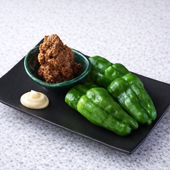 パリパリピーマン特製肉味噌