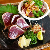 名物！鰹のわら焼き