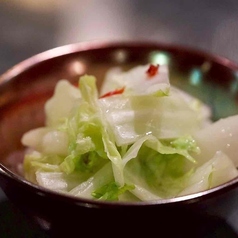 自家製白菜の浅漬け