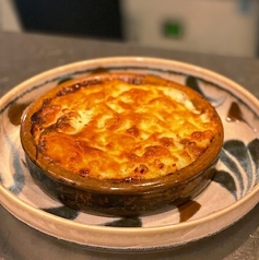 トマト味噌餃子のシェパードパイ風