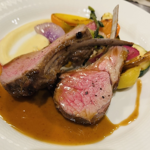 仔羊背肉のロースト