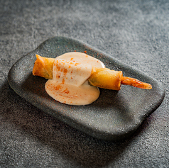 エビマヨ風春巻き