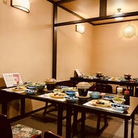 障子と衝立を取れば最大30名様までの宴会場になります