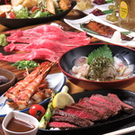 名物を詰め込んだコースは宴会などのご利用にも◎