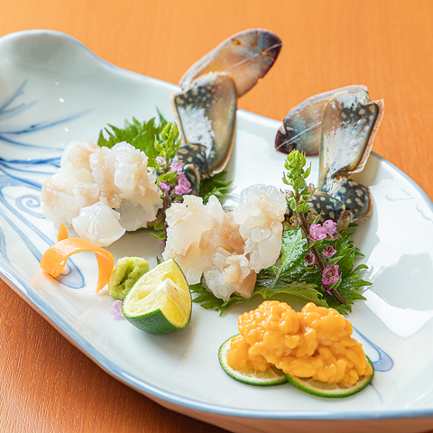 1日3組限定のわたりがに専門店。大阪・泉佐野の海の幸をご賞味ください。