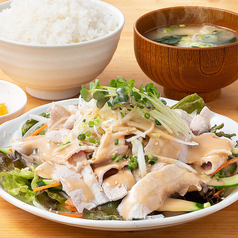 [涼]冷やし豚しゃぶ定食