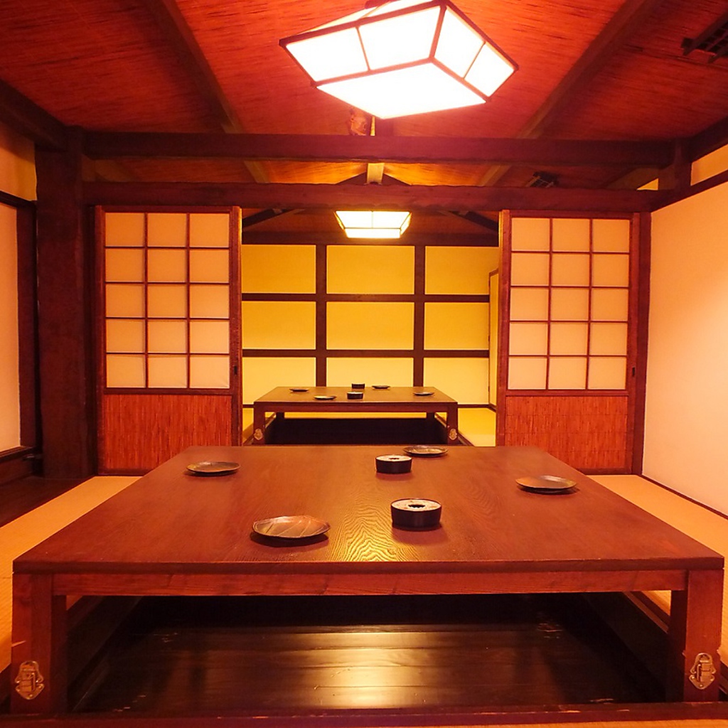 あったかみのある個室はゆっくりできる特別な空間★