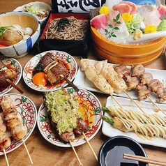 博多串焼と刺身 ココロザシのコース写真