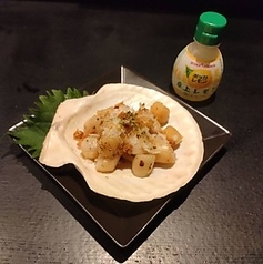 ほたて小柱バター炒め