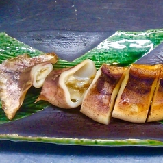 肝入りイカ丸干し