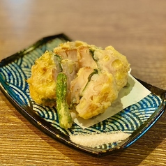 レンコンのサクサク挟み揚げ
