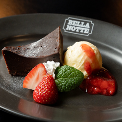 濃厚ガトーショコラ＆バニラアイス