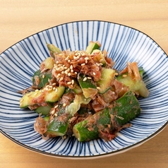 おかか梅たたき きゅうり/ガリまみれトマト　各