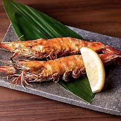 炉端名物大海老原始焼き　１本