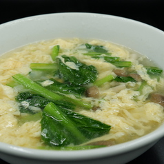 青菜と卵のスープ