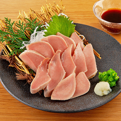 希少部位ラムタンの刺身風[低温調理]