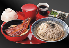 ひつまぶし・ざるそばセット 並