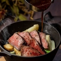 料理メニュー写真 ”熊本県産和牛”の石焼ステーキ