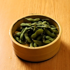 塩茹で茶豆