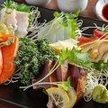 料理メニュー写真&nbsp;特選鮮魚お刺身5点盛り合わせ