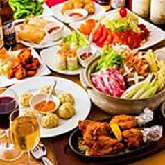 ASIAN DINING The Herb ザハーブのコース写真