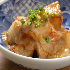 揚げ山芋の塩辛バター