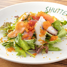 シーフード刺身のサラダ