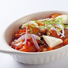 【トマトチリ／トマトソース味】自家製パニールと野菜チリ炒め