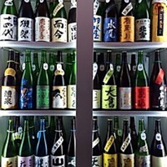 こだわりの日本酒40種類以上