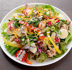 豊橋うずら卵のニース風サラダ