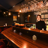 落ち着いた空間はデートやお仕事帰りのお食事に最適