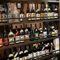 厳選された様々なお酒が楽しめる！